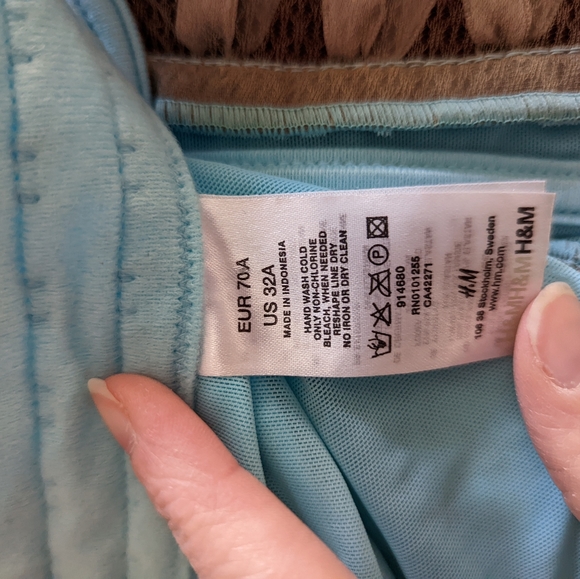 H&M corset baby blue - Picture 3 of 3